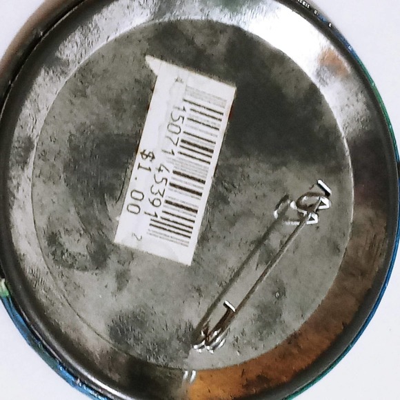 Vintage Disney Little Mermaid Button Ariel Flounder & Sabastian (4d) - Picture 4 of 4